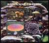 Benin 2011 Mushrooms perf sheetlet containing 4 values unmounted mint. Note this item is privately produced and is offered purely on its thematic appeal