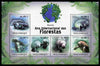 Mozambique 2011 International Year of Forests - Manatees perf sheetlet containing 6 values unmounted mint