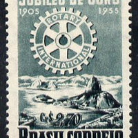 Brazil 1955 50th Anniversary of Rotary Int unmounted mint SG 922