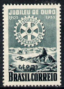 Brazil 1955 50th Anniversary of Rotary Int unmounted mint SG 922