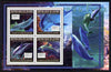 Guinea - Conakry 2011 Dolphins perf sheetlet containing 4 values unmounted mint