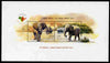 India 2011 Elephants perf m/sheet containing set of 2 values unmounted mint