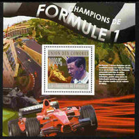 Comoro Islands 2010 Formula 1 Champions perf s/sheet unmounted mint