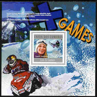 Comoro Islands 2010 X-Treme Sports perf s/sheet unmounted mint