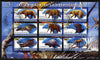 Djibouti 2011 Prehistoric Animals #3 perf sheetlet containing 9 values fine cto used