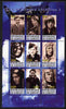 Djibouti 2011 Famous Aviators #1 perf sheetlet containing 9 values unmounted mint