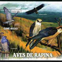 Guinea - Bissau 2011 Raptors perf s/sheet unmounted mint Michel BL902