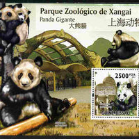 Guinea - Bissau 2011 Giant Pandas perf s/sheet unmounted mint Michel BL900