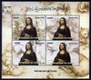 Chad 2011 Leonardo da Vinci perf sheetlet containing 4 values unmounted mint. Note this item is privately produced and is offered purely on its thematic appeal