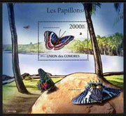 Comoro Islands 2011 Butterflies #3 perf m/sheet unmounted mint