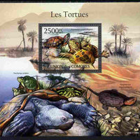Comoro Islands 2011 Turtles perf m/sheet unmounted mint