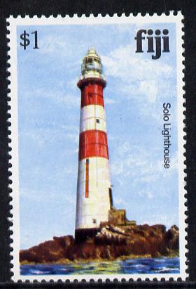 Fiji 1979 Solo Rock Lighthouse $1 (from Architecture def set) unmounted mint SG 594A