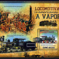 Guinea - Bissau 2011 American Steam Locomotives perf s/sheet unmounted mint Michel BL 913