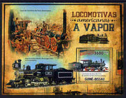 Guinea - Bissau 2011 American Steam Locomotives perf s/sheet unmounted mint Michel BL 913