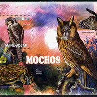 Guinea - Bissau 2011 Owls perf s/sheet unmounted mint Michel BL 907