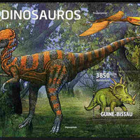 Guinea - Bissau 2011 Dinosaurs perf s/sheet unmounted mint Michel BL 915