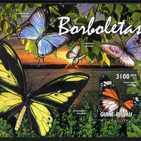 Guinea - Bissau 2011 Butterflies perf s/sheet unmounted mint Michel BL 916