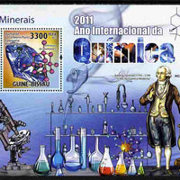 Guinea - Bissau 2011 International Chemical Year perf s/sheet unmounted mint Michel BL 909