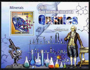 Guinea - Bissau 2011 International Chemical Year perf s/sheet unmounted mint Michel BL 909