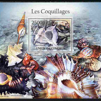 Comoro Islands 2011 Shells perf s/sheet unmounted mint