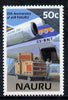 Nauru 1985 15th Anniversary of Air Nauru 50c (Freight loading into Boeing 727) unmounted mint SG 321