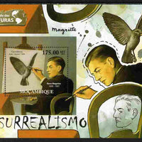 Mozambique 2011 Surrealist Art perf s/sheet unmounted mint