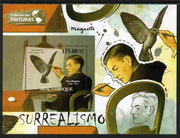Mozambique 2011 Surrealist Art perf s/sheet unmounted mint