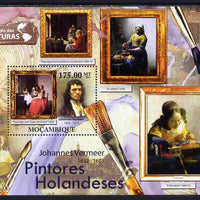 Mozambique 2011 Dutch Paintings perf s/sheet unmounted mint