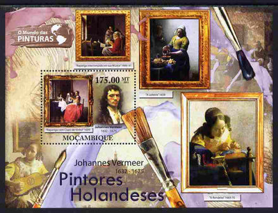 Mozambique 2011 Dutch Paintings perf s/sheet unmounted mint