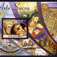 Mozambique 2011 Religious Art perf s/sheet unmounted mint