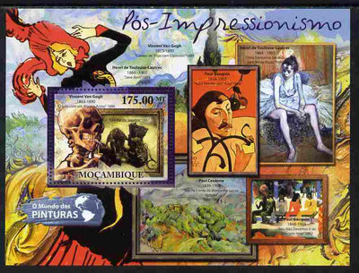 Mozambique 2011 Post Impressionism Art perf s/sheet unmounted mint