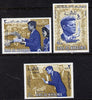 Ras Al Khaima 1965 Kennedy set of 3 unmounted mint (Mi 9-11A)