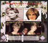 Ivory Coast 2011 50th Birth Anniversary of Princess Diana perf sheetlet containing 4 values unmounted mint. Note this item is privately produced and is offered purely on its thematic appeal