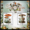 St Thomas & Prince Islands 2011 Poisonous Mushrooms perf sheetlet containing 2 values unmounted mint