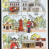 Australia 1980 National Stamp Week m/sheet unmounted mint, SG MS 757