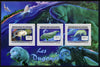 Guinea - Conakry 2011 Dugongs perf sheetlet containing 3 values unmounted mint