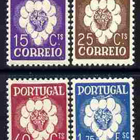 Portugal 1938 Wine & Raisin Congress set of 4 lightly mounted mint SG 900-03