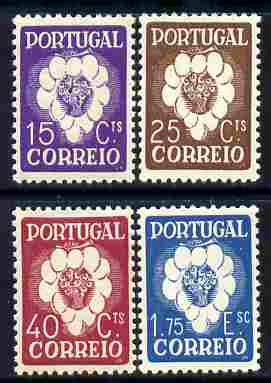 Portugal 1938 Wine & Raisin Congress set of 4 lightly mounted mint SG 900-03