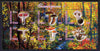 Chad 2012 Mushrooms #5 perf sheetlet containing 6 values cto used