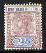 Northern Nigeria 1900 QV 2.5d dull mauve & ultramarine mounted mint SG 4