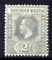 Northern Nigeria 1912 KG5 MCA 2d grey mounted mint SG 42