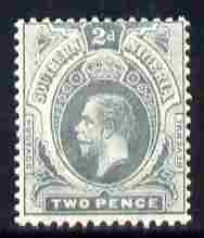 Southern Nigeria 1912 KG5 MCA 2d grey mounted mint SG 47