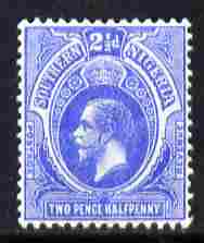 Southern Nigeria 1912 KG5 MCA 2.5d blue mounted mint SG 48