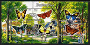 Malawi 2012 Butterflies #03 perf sheetlet containing 6 values cto used