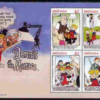Grenada 2005 Dennis the Menace (American cartoon character created by Hank Ketcham) perf sheetlet of 4 unmounted mint, SG 5089a