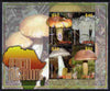 Liberia 2000 African mushrooms perf sheetlet of 4 unmounted mint