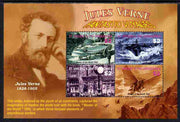 St Vincent 2005 Death Centenary of Jules Verne perf sheetlet of 4 (Master of the World) unmounted mint, SG 5479a