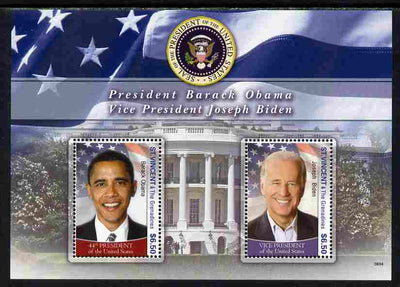 St Vincent 2009 Inauguration of Pres Barack Obama m/sheet unmounted mint, SG MS5773