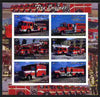 Somalia 2004 Fire Engines imperf sheetlet containing 6 values unmounted mint