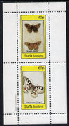 Staffa 1982 Butterflies (Dryads Family & Crimson Ringed) perf,set of 2 values (40p & 60p) unmounted mint